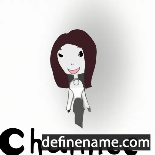 cartoon of the name Channe