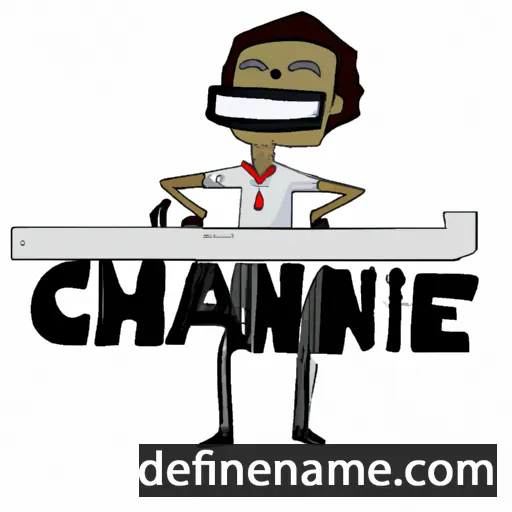 cartoon of the name Channel