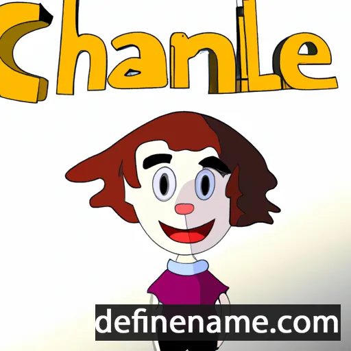 cartoon of the name Channiel