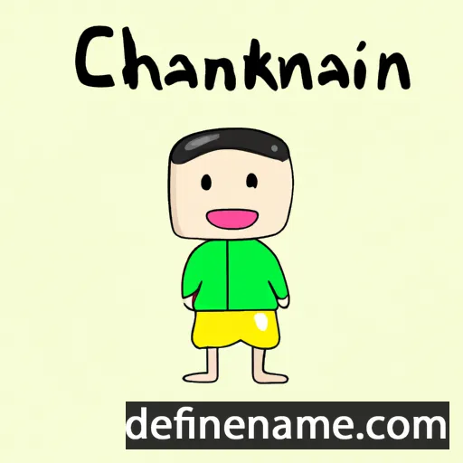 cartoon of the name Channikan