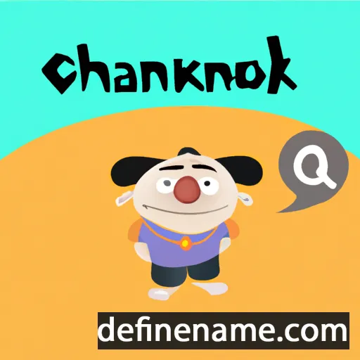 Chanok cartoon