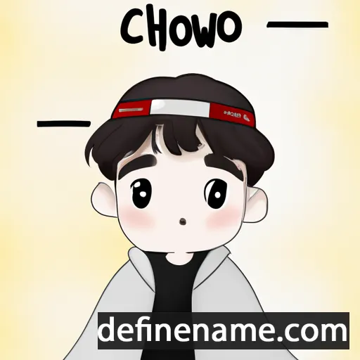 Chanwoo cartoon