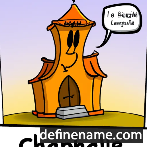 Chapel cartoon