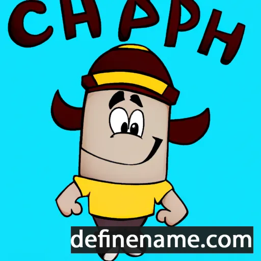 cartoon of the name Chapin