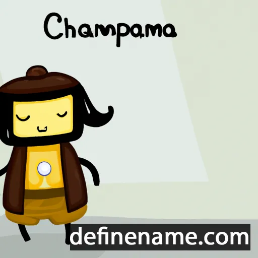 Charalampia cartoon