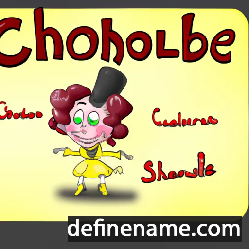 cartoon of the name Charbonnel