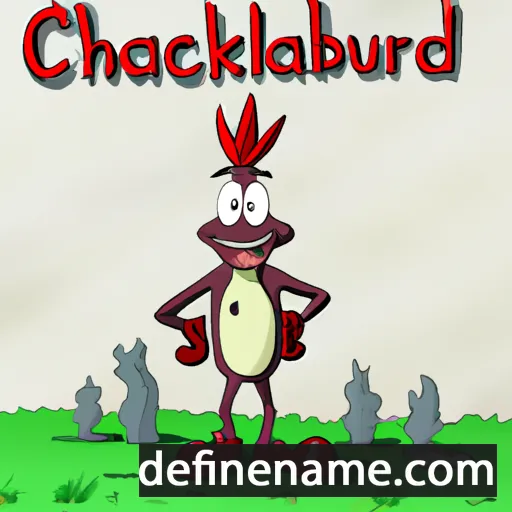 cartoon of the name Charcandrick