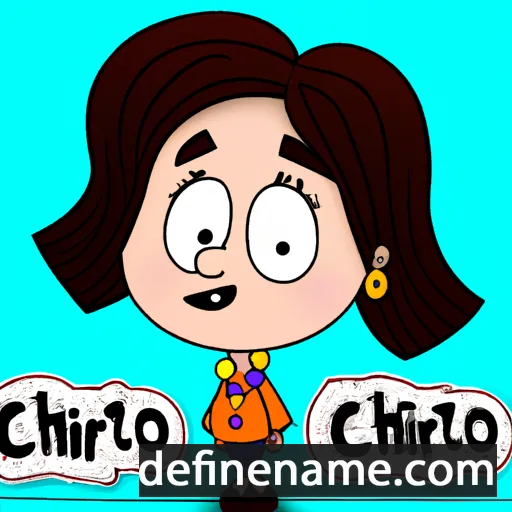 cartoon of the name Charito