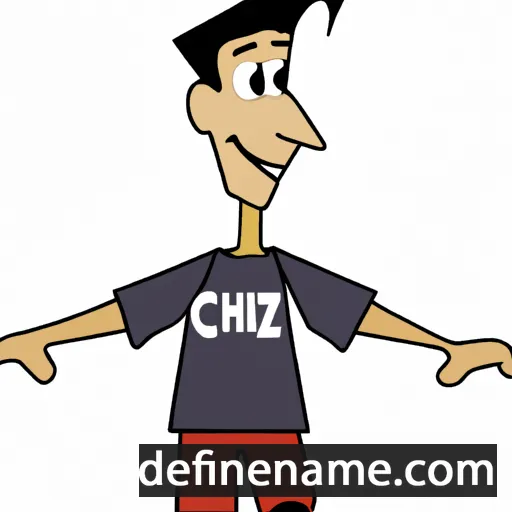 cartoon of the name Chariz