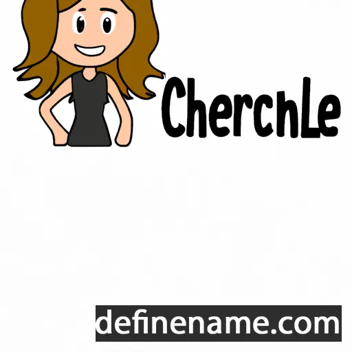 cartoon of the name Charleene