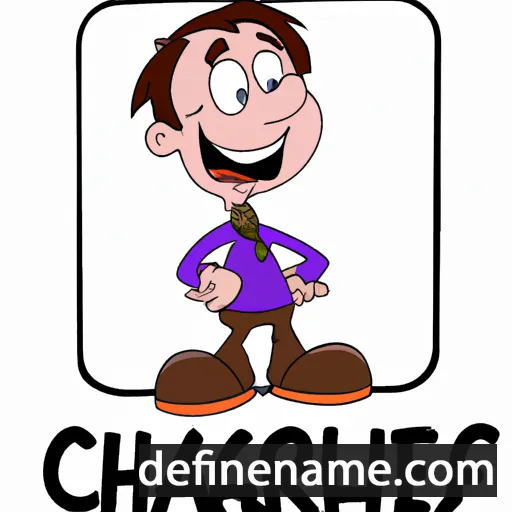 cartoon of the name Charliegh