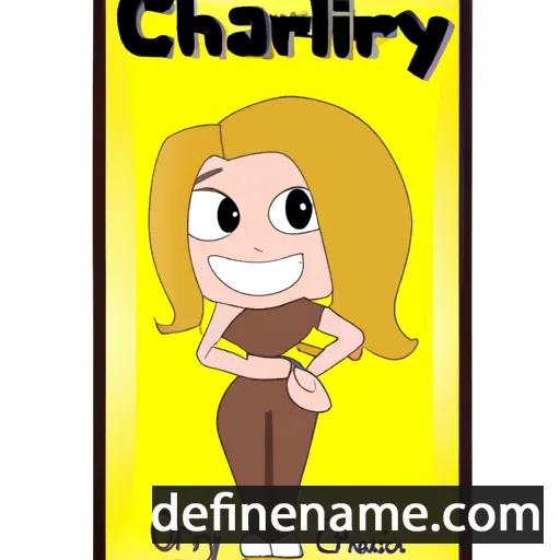 cartoon of the name Charlyn