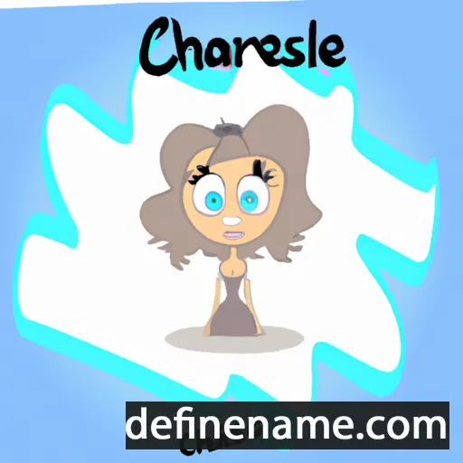 cartoon of the name Charlyse