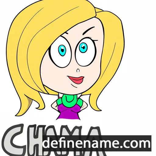 cartoon of the name Charma