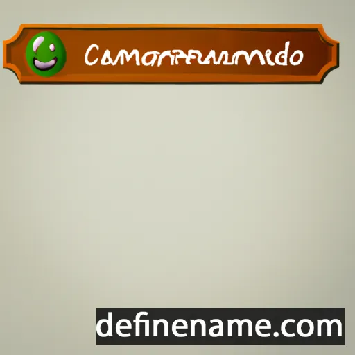 cartoon of the name Charmandros