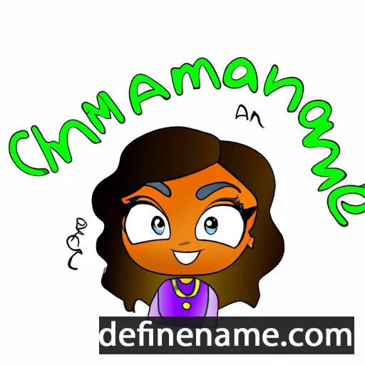 Charmayne cartoon