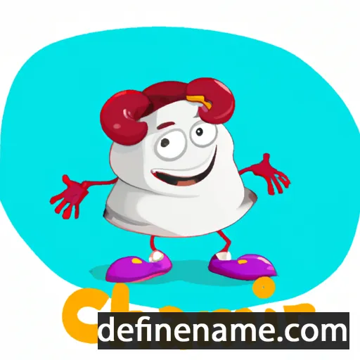 cartoon of the name Charmin