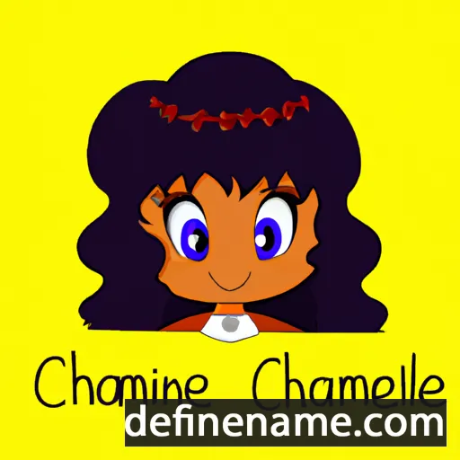 cartoon of the name Charmine