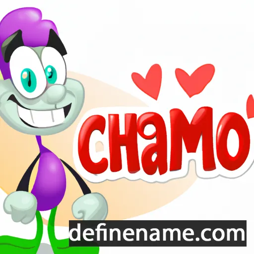 cartoon of the name Charmos