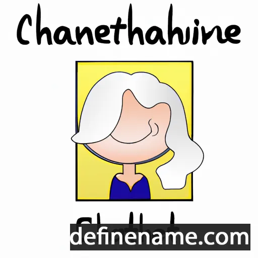 Chaterine cartoon