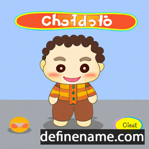 cartoon of the name Chatsuda