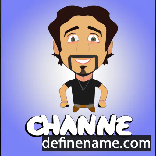 Chayanne cartoon