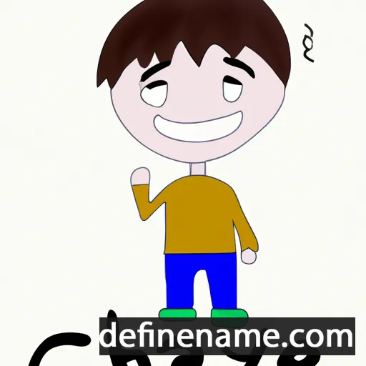 cartoon of the name Chaye