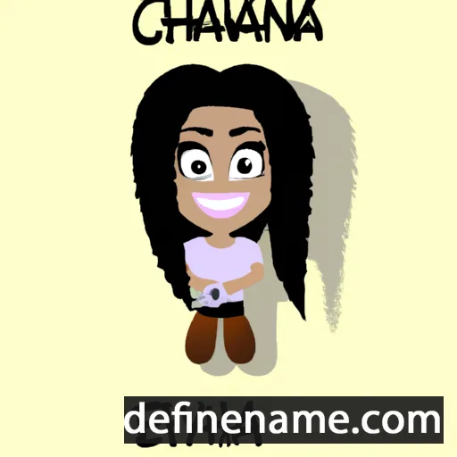 Chayenna cartoon