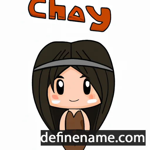 cartoon of the name Chayu