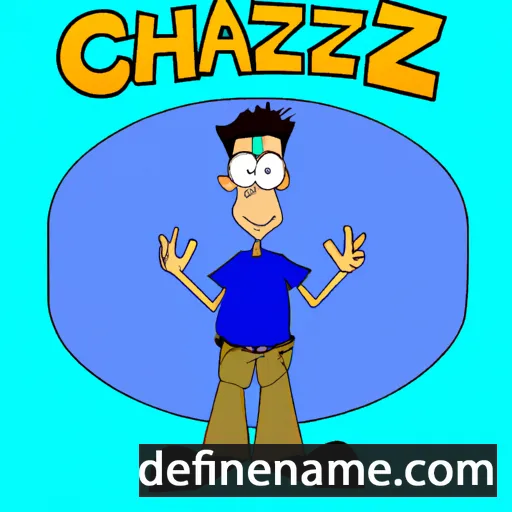 Chazza cartoon