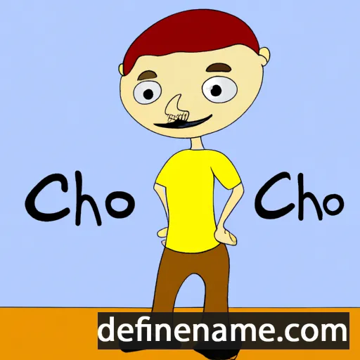 cartoon of the name Checho