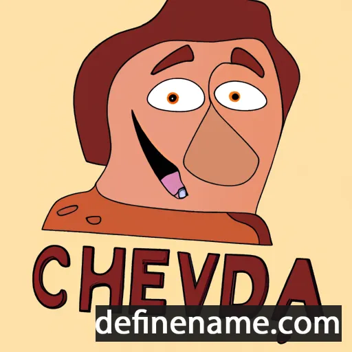 Chedva cartoon