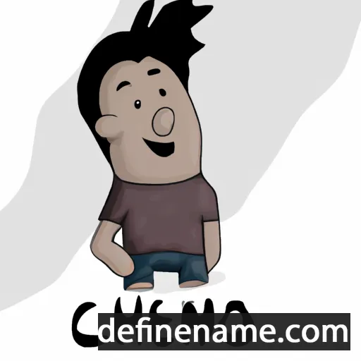 cartoon of the name Cheíño