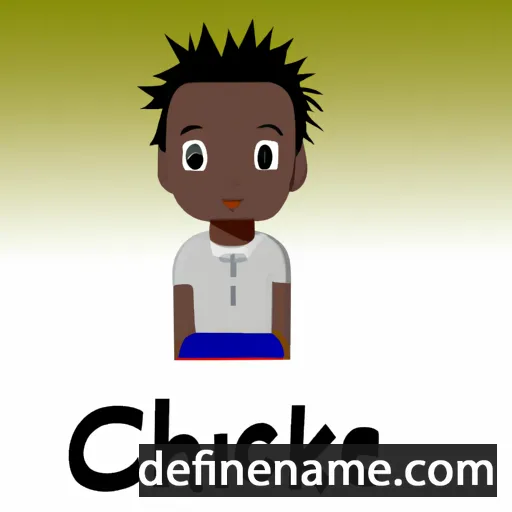 cartoon of the name Cheikou