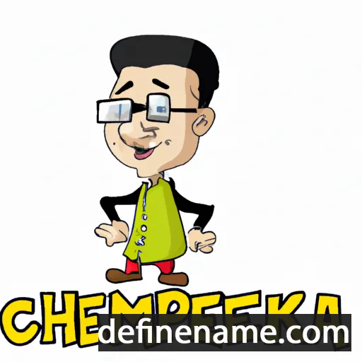 cartoon of the name Chekmirza