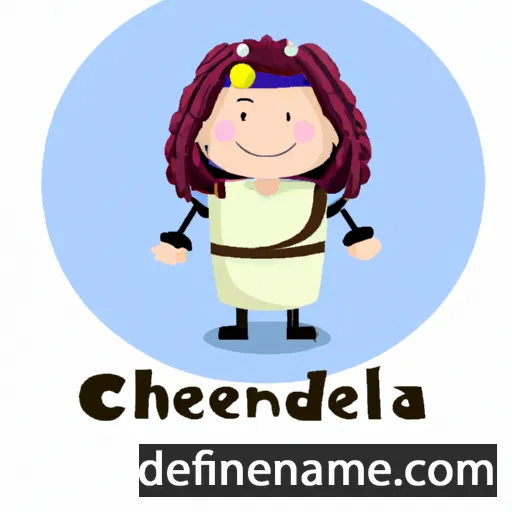 cartoon of the name Chelidonia