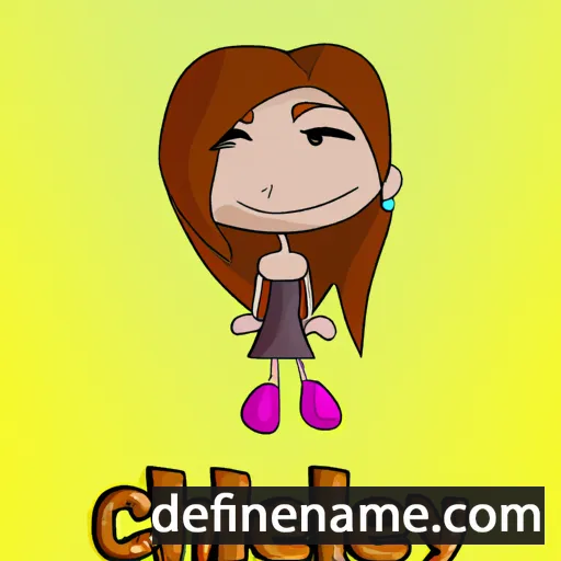 cartoon of the name Chelly