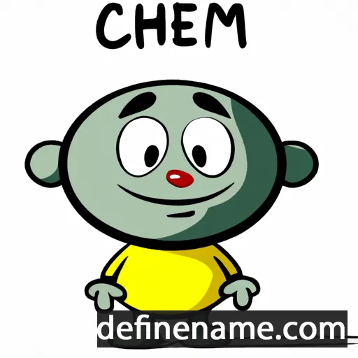 cartoon of the name Chemi