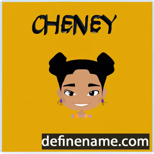 Chenay cartoon