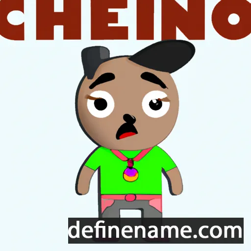 cartoon of the name Chencho