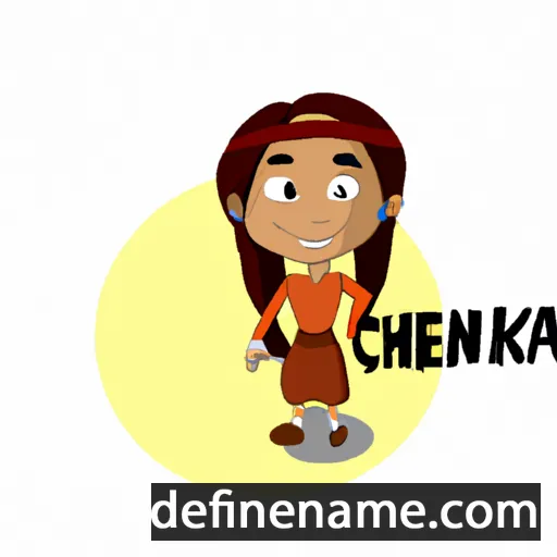 Cheneka cartoon