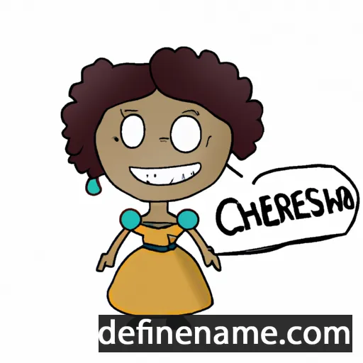 cartoon of the name Chenerosa