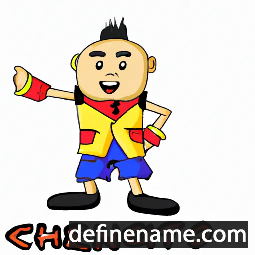 cartoon of the name Chengetai