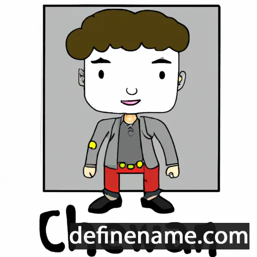 cartoon of the name Chenghaw