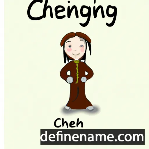 cartoon of the name Chengyin