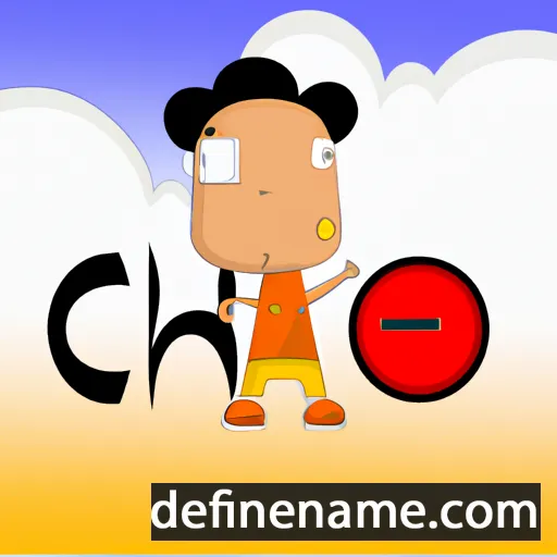 cartoon of the name Cheo