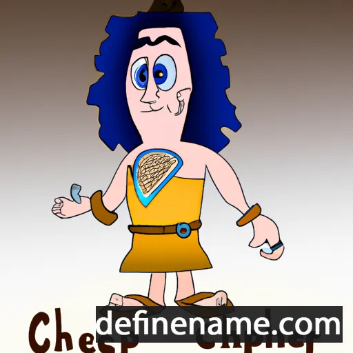 cartoon of the name Chephtzibah