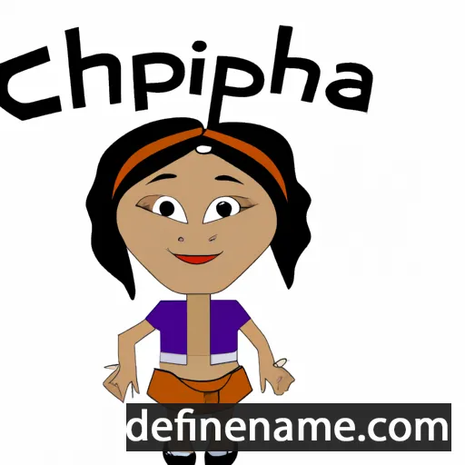 cartoon of the name Chepina