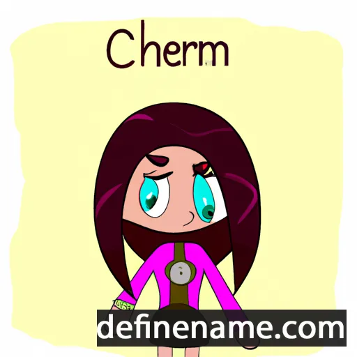 cartoon of the name Cherami