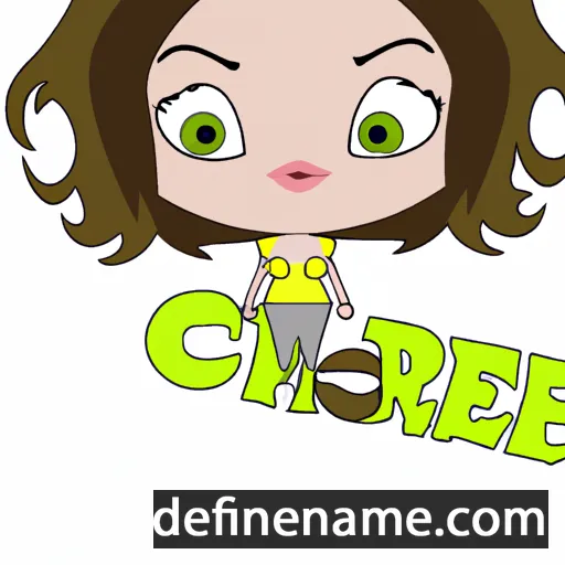 cartoon of the name Chere